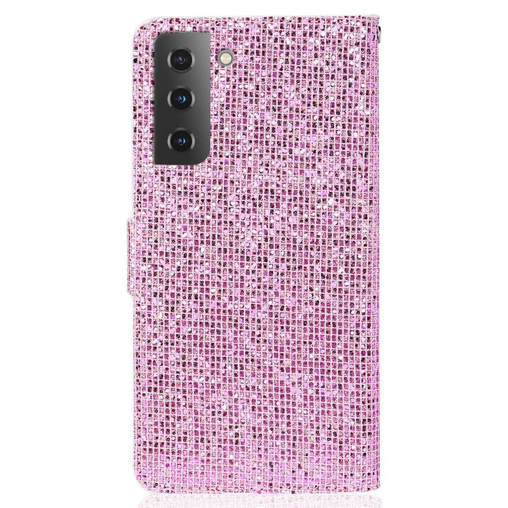 Galaxy S23 - Glitter Leder Etui - Image 6