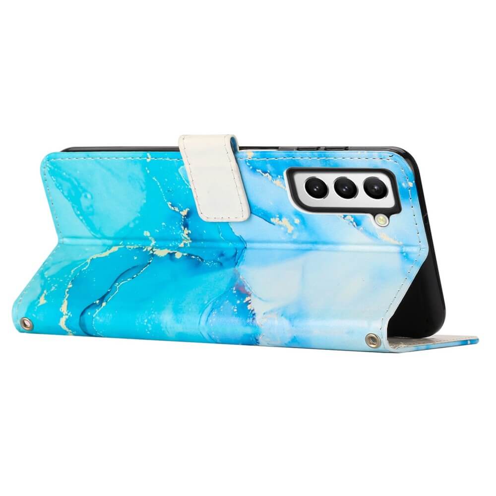 Galaxy S23 - Leder Hülle Marble - Image 8