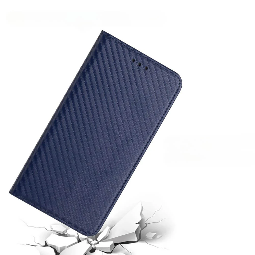 Galaxy S24 - Carbon Look Flip Case - Image 19
