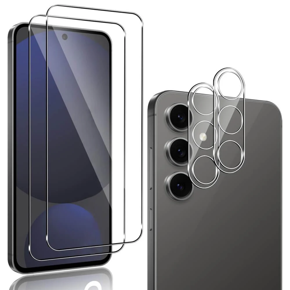 Galaxy S24 FE - 2 Stk. Panzerglas Display und Kamera