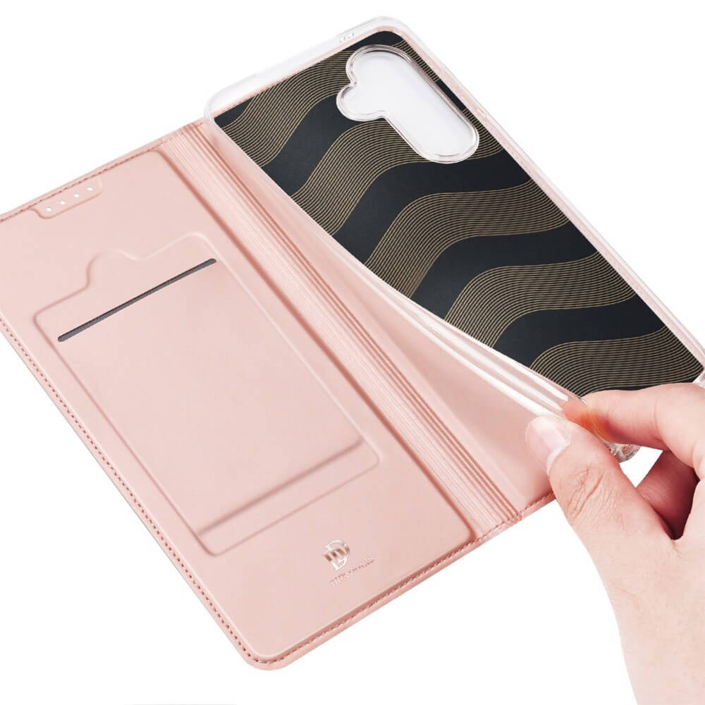 Galaxy S24 FE - Dux Ducis Skin Pro Flip Case - Image 20