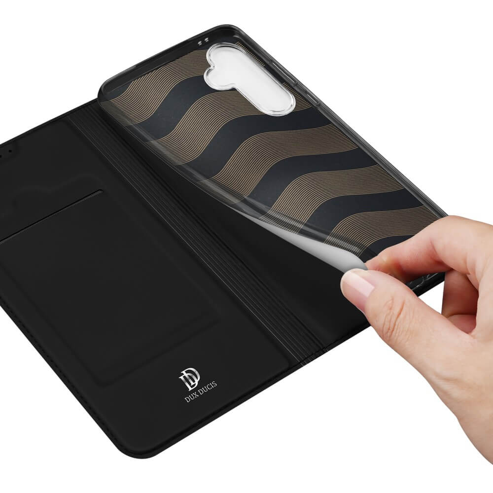 Galaxy S24 FE - Dux Ducis Skin Pro Flip Case - Image 4