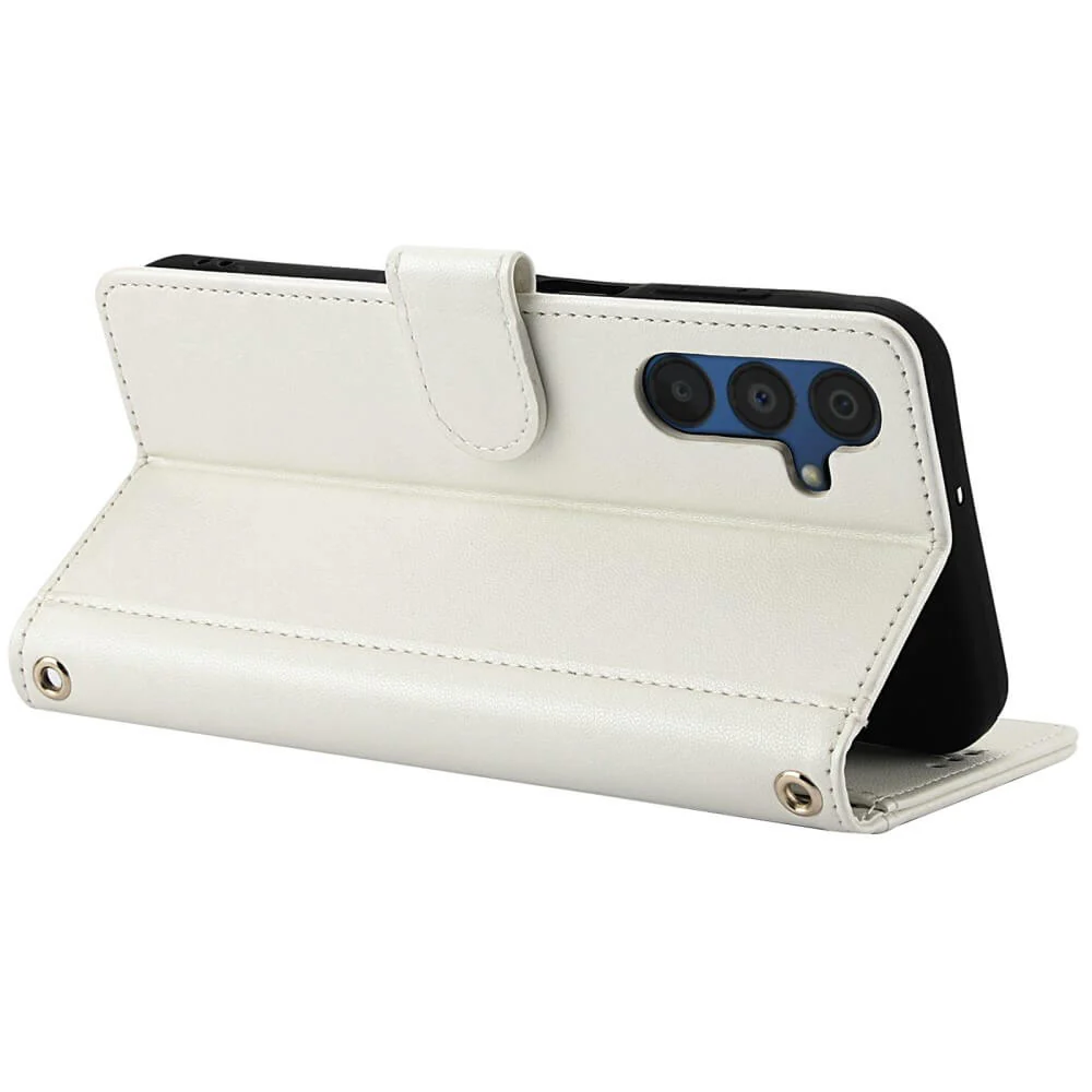 Galaxy S24 FE - Elegantes Hüllen Etui mit Handschlaufe - Image 33