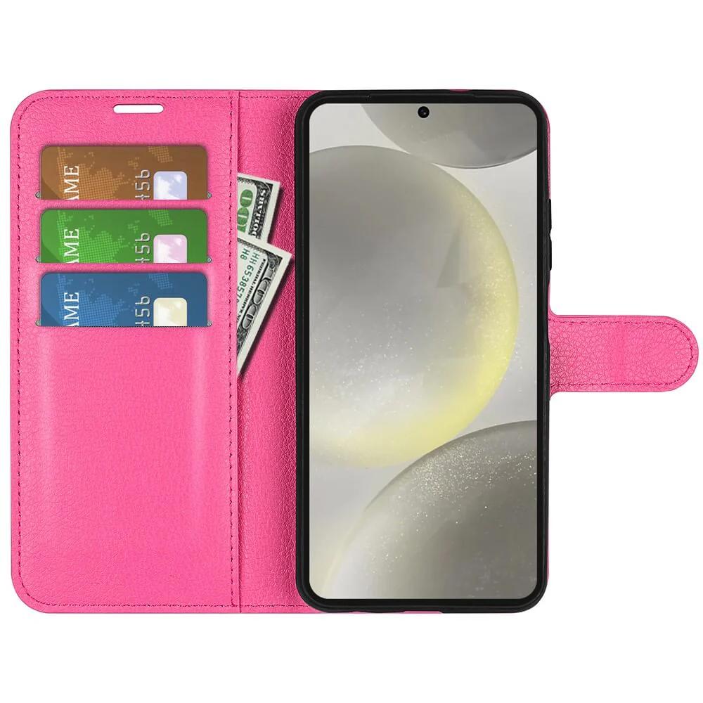 Galaxy S24 FE - Leder Etui Hülle - Image 39