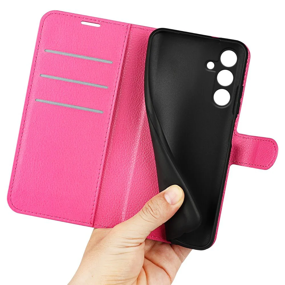 Galaxy S24 FE - Leder Etui Hülle - Image 41