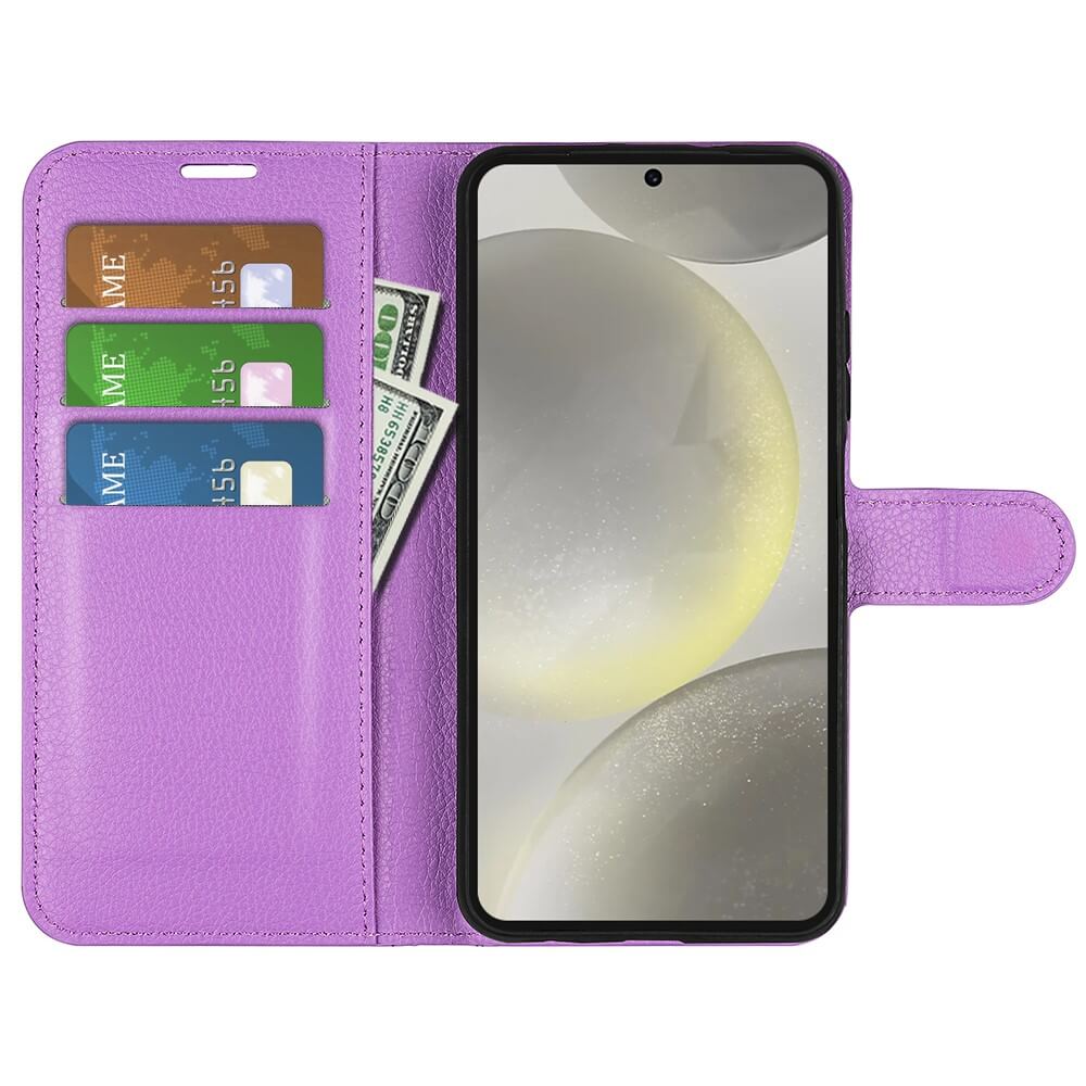 Galaxy S24 FE - Leder Etui Hülle - Image 45