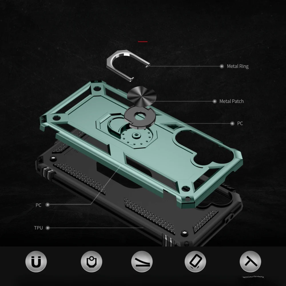 Galaxy S24 FE - Robustes Back Cover mit Kickstand - Image 34