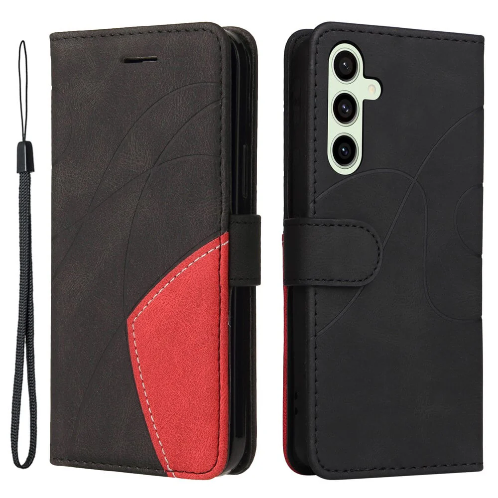 Galaxy S24 FE - Zweifarbige Etui Hülle