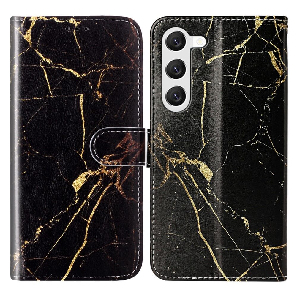 Galaxy S24 - Leder Etui HĂŒlle Marble - Image 8