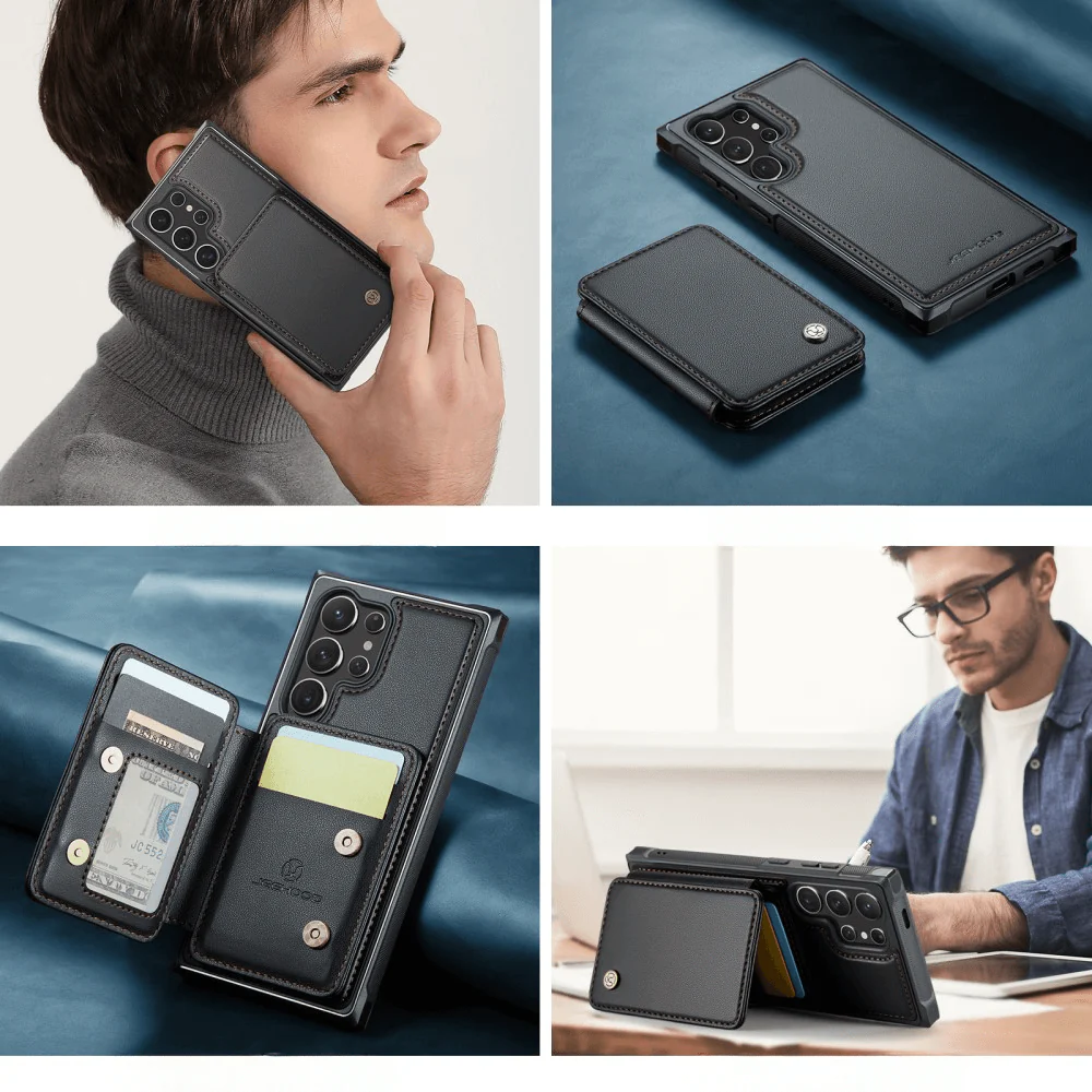 Galaxy S24 Ultra - 2-in-1 Backcover mit Kreditkarten-Etui - Image 3