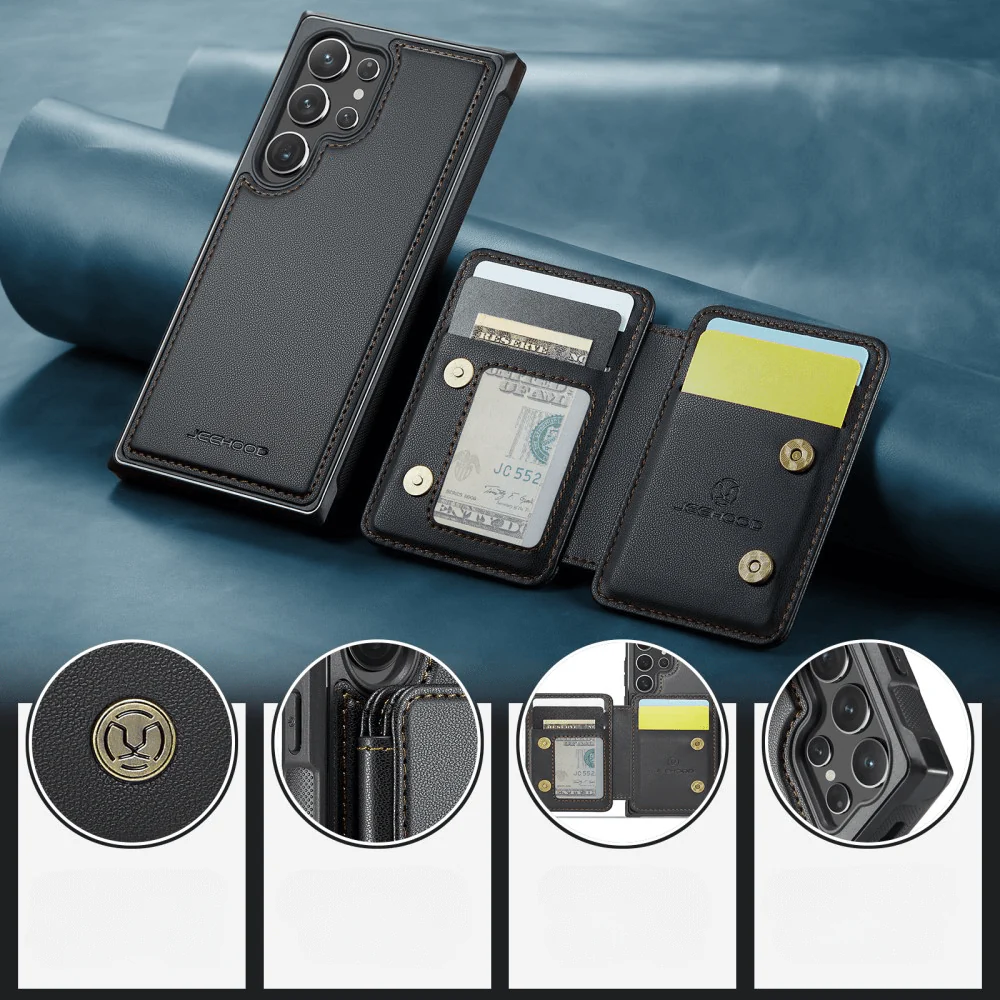 Galaxy S24 Ultra - 2-in-1 Backcover mit Kreditkarten-Etui - Image 4