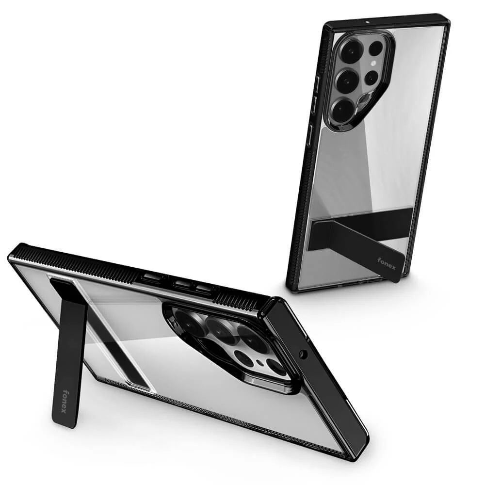 Galaxy S24 Ultra - Fonex G-stand Backcase mit Kickstand