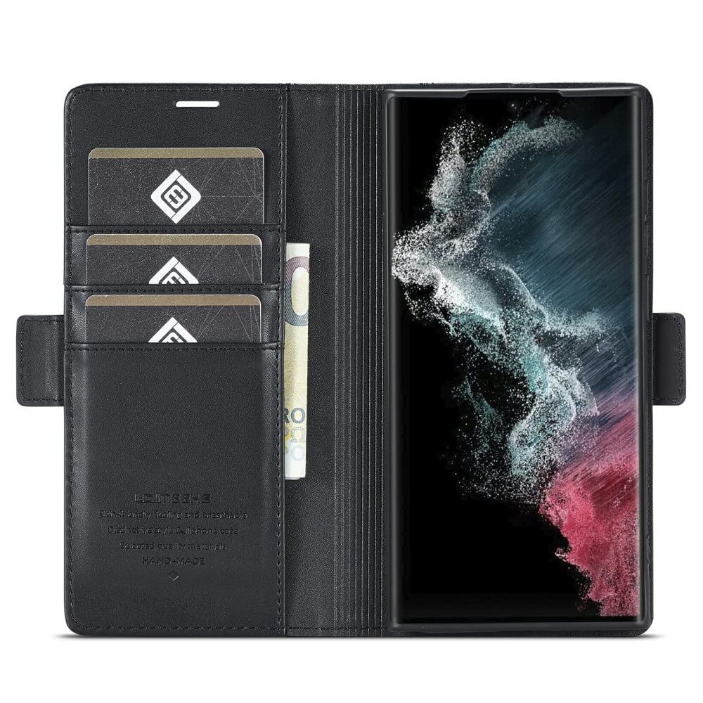 Galaxy S24 Ultra - LC.IMEEKE Flip Case Business - Image 16
