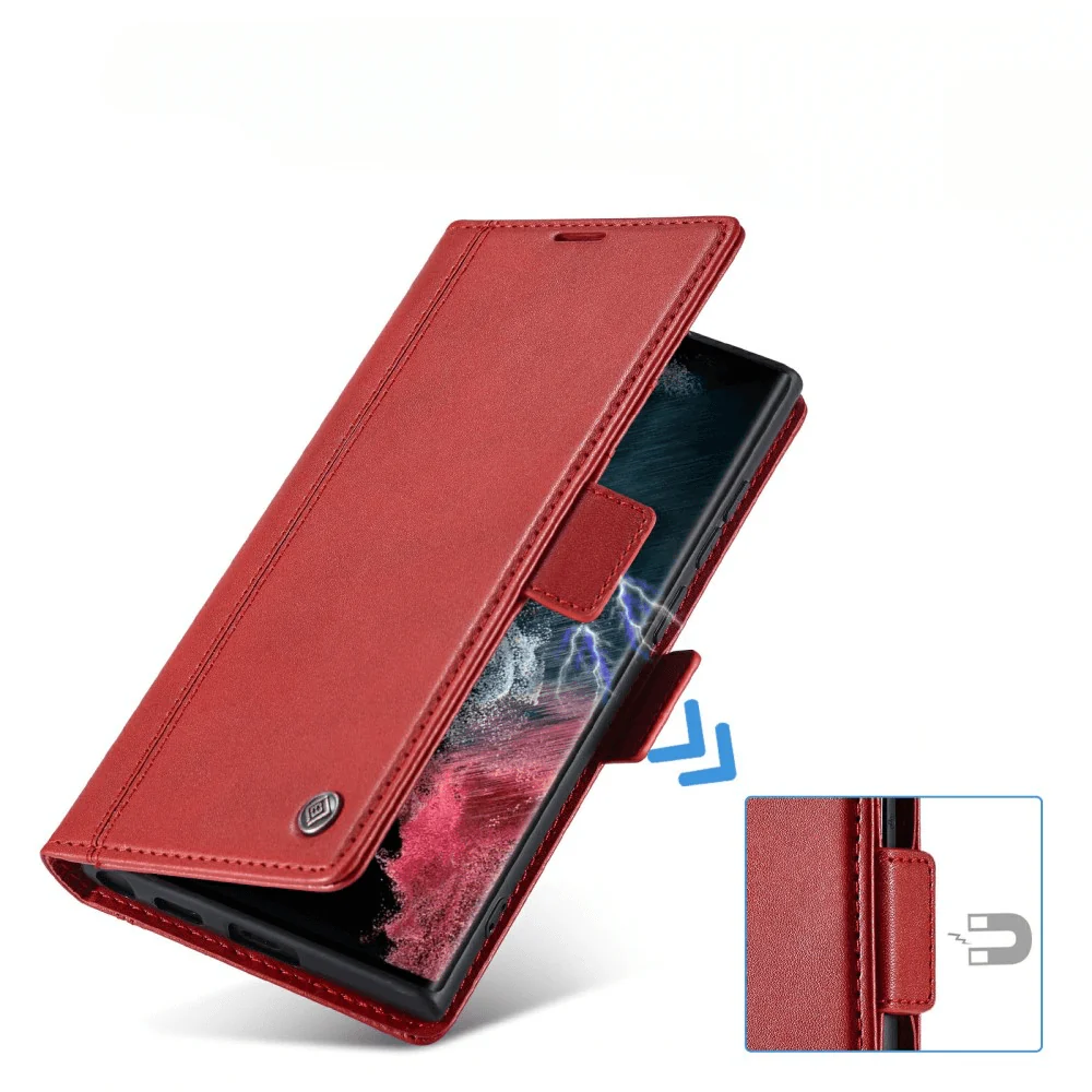 Galaxy S24 Ultra - LC.IMEEKE Flip Case Business - Image 4