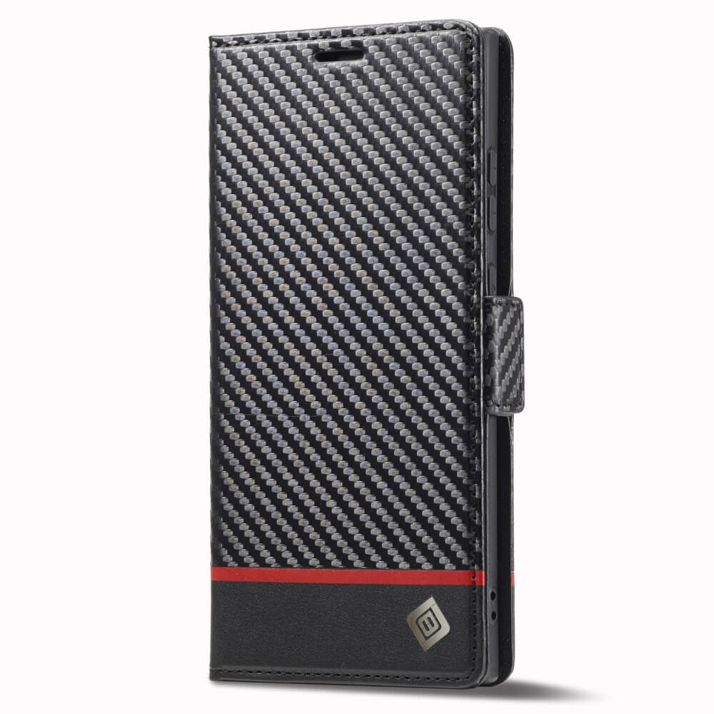 Galaxy S24 Ultra - LC.IMEEKE Hülle Carbon Fiber - Image 3