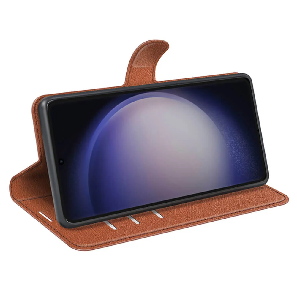 Galaxy S24 Ultra - Leder Etui Hülle - Image 52