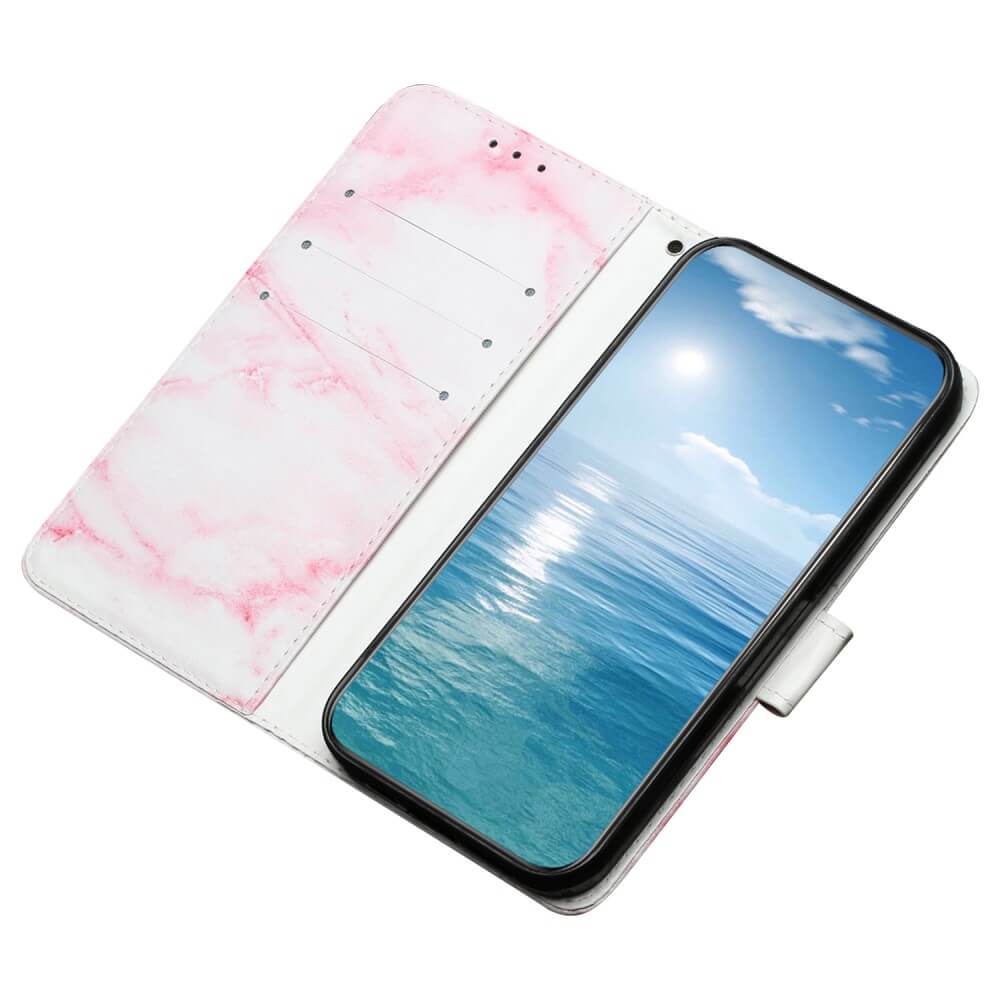 Galaxy S24 Ultra - Leder Etui HĂŒlle Marble - Image 2