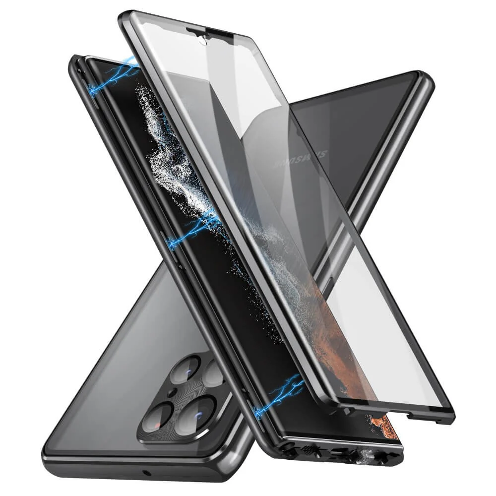Galaxy S24 Ultra - Magnetische Schutzhülle Mit Panzerglas - Image 10