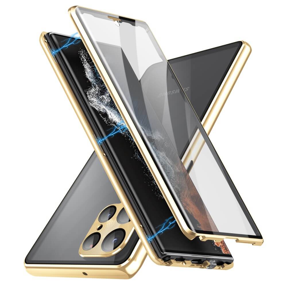 Galaxy S24 Ultra - Magnetische Schutzhülle Mit Panzerglas - Image 15