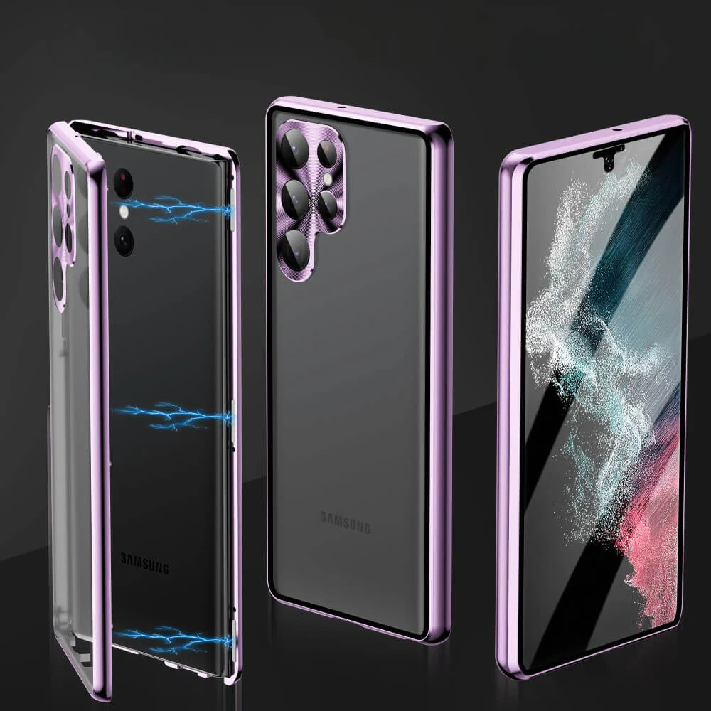 Galaxy S24 Ultra - Magnetische Schutzhülle Mit Panzerglas - Image 7