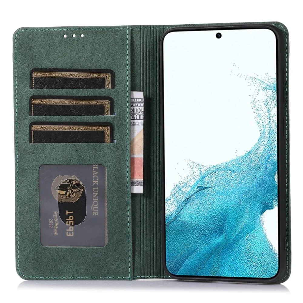Galaxy S24 - Vintage Flip Case Hülle - Image 20