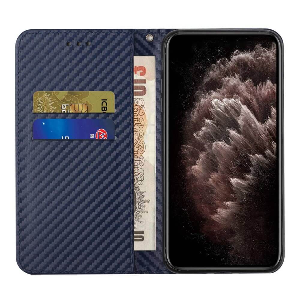 Galaxy S24+ - Carbon Look Flip Case - Image 12