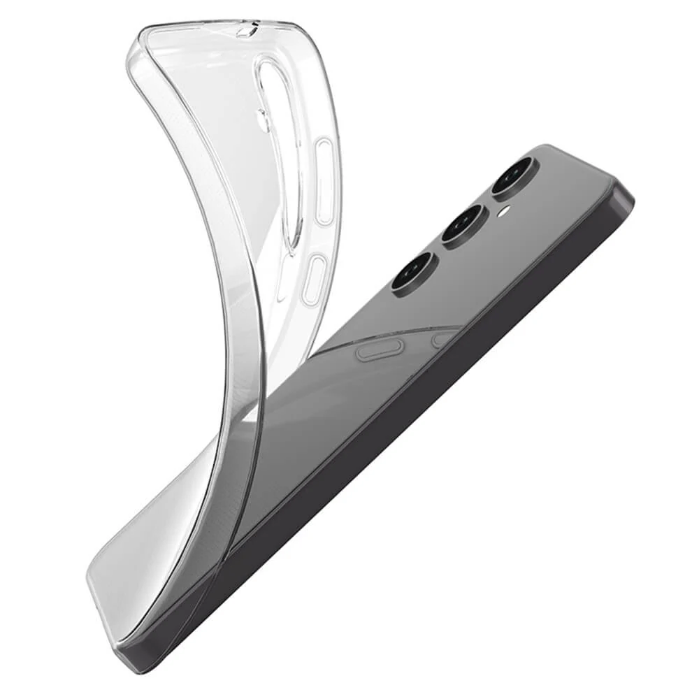 Galaxy S24+ - Silikon Gummi Case transparent - Image 4
