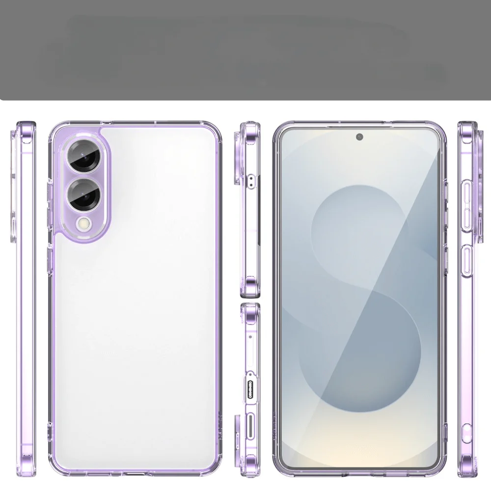 Galaxy S25 Edge - Acryl-Handyhülle mit Bumper und Kameraschutz - Image 17