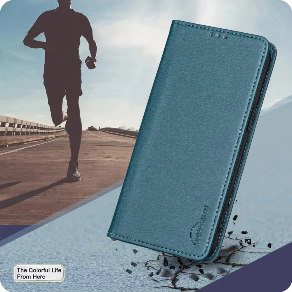 Galaxy S25 Edge - BINFEN Flip Case Hülle - Image 3