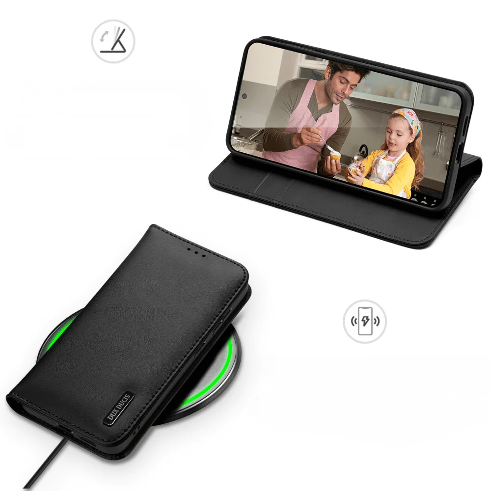 Galaxy S25 Edge - DUX DUCIS HIVO Etui Tasche mit RFID-Schutz - Image 6
