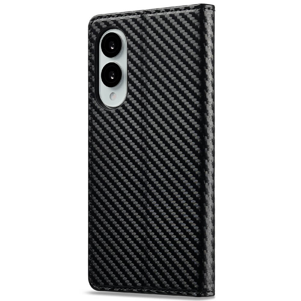 Galaxy S25 Edge - LC.IMEEKE Hülle Carbon Fiber - Image 6