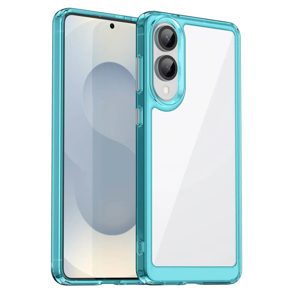 Galaxy S25 Edge - Schützende Acryl-Handyhülle mit erhöhtem Rand - Image 13