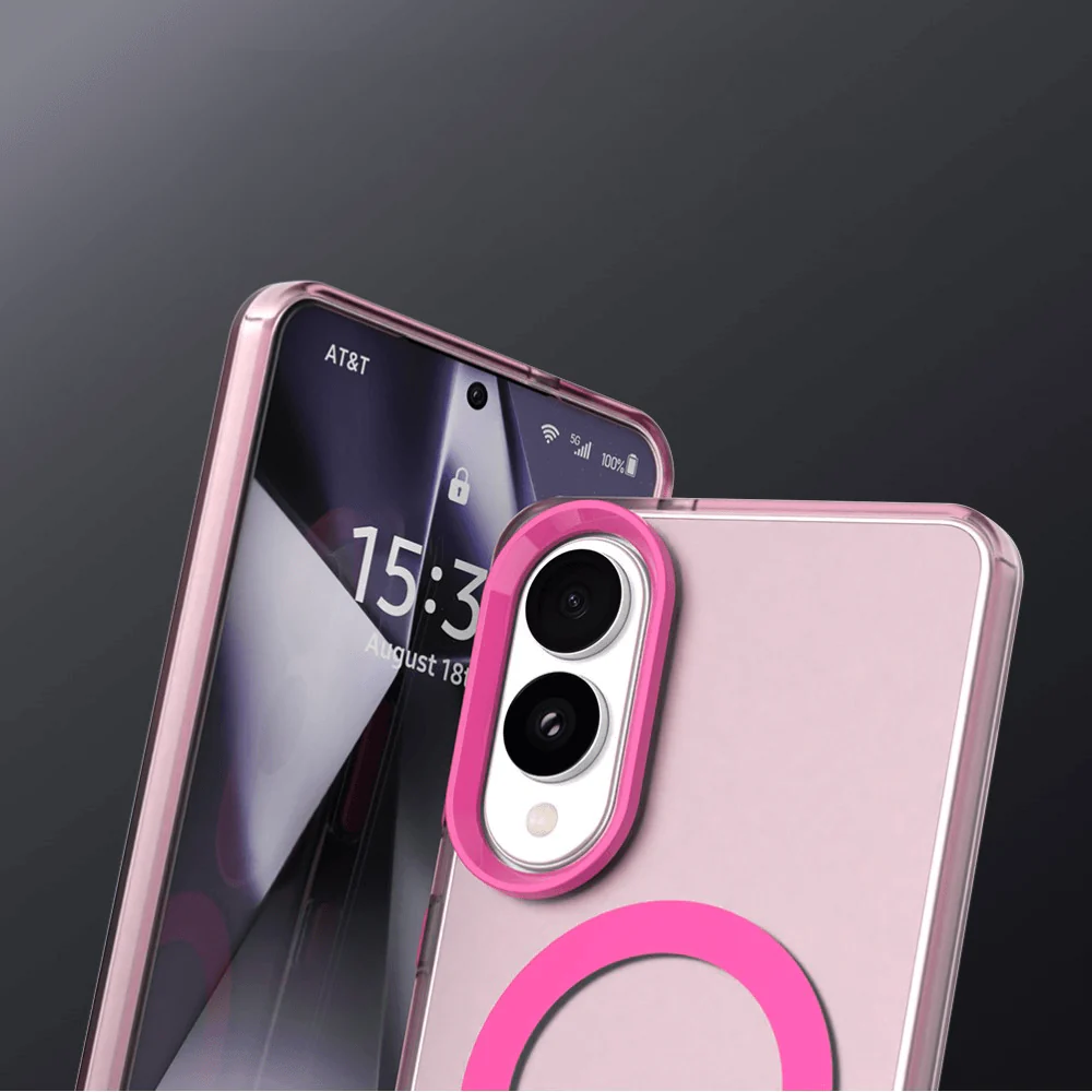 Galaxy S25 Edge - Schützende Acryl-Handyhülle mit Magnet - Image 14