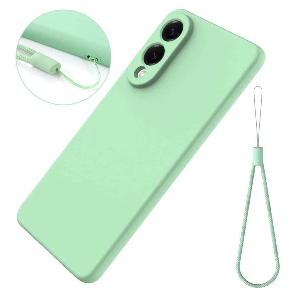 Galaxy S25 Edge - Silikon Gummi Hülle mit Riemen - Image 8