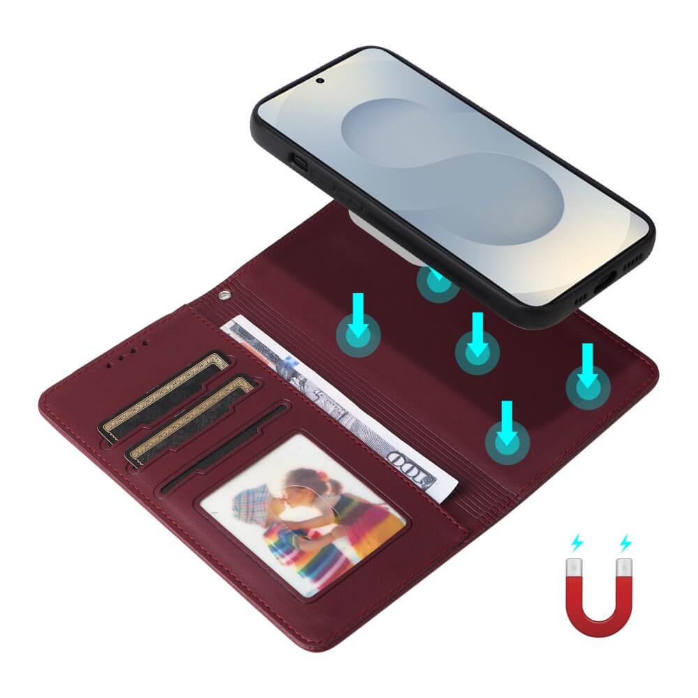 Galaxy S25 Edge - Teilbare Brieftasche 2-in-1 Handyhülle - Image 56