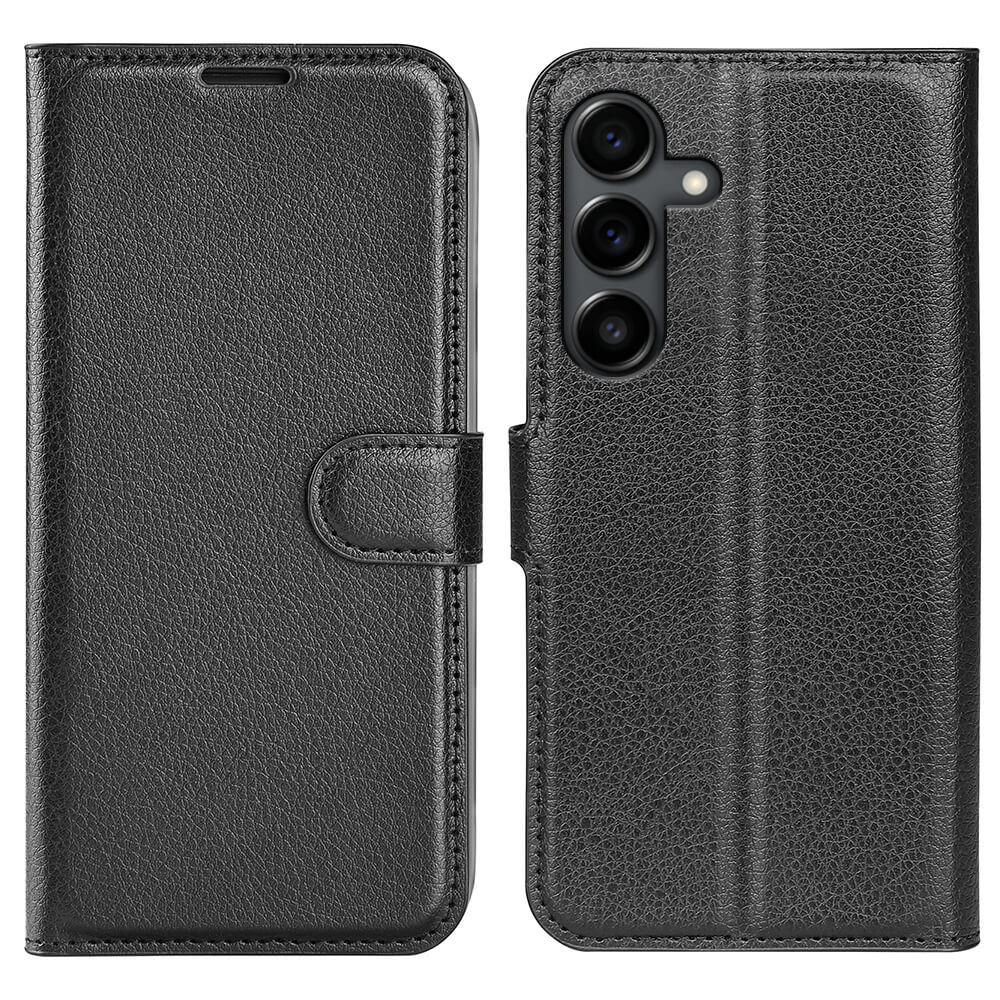 Galaxy S25 FE - Leder Etui Hülle