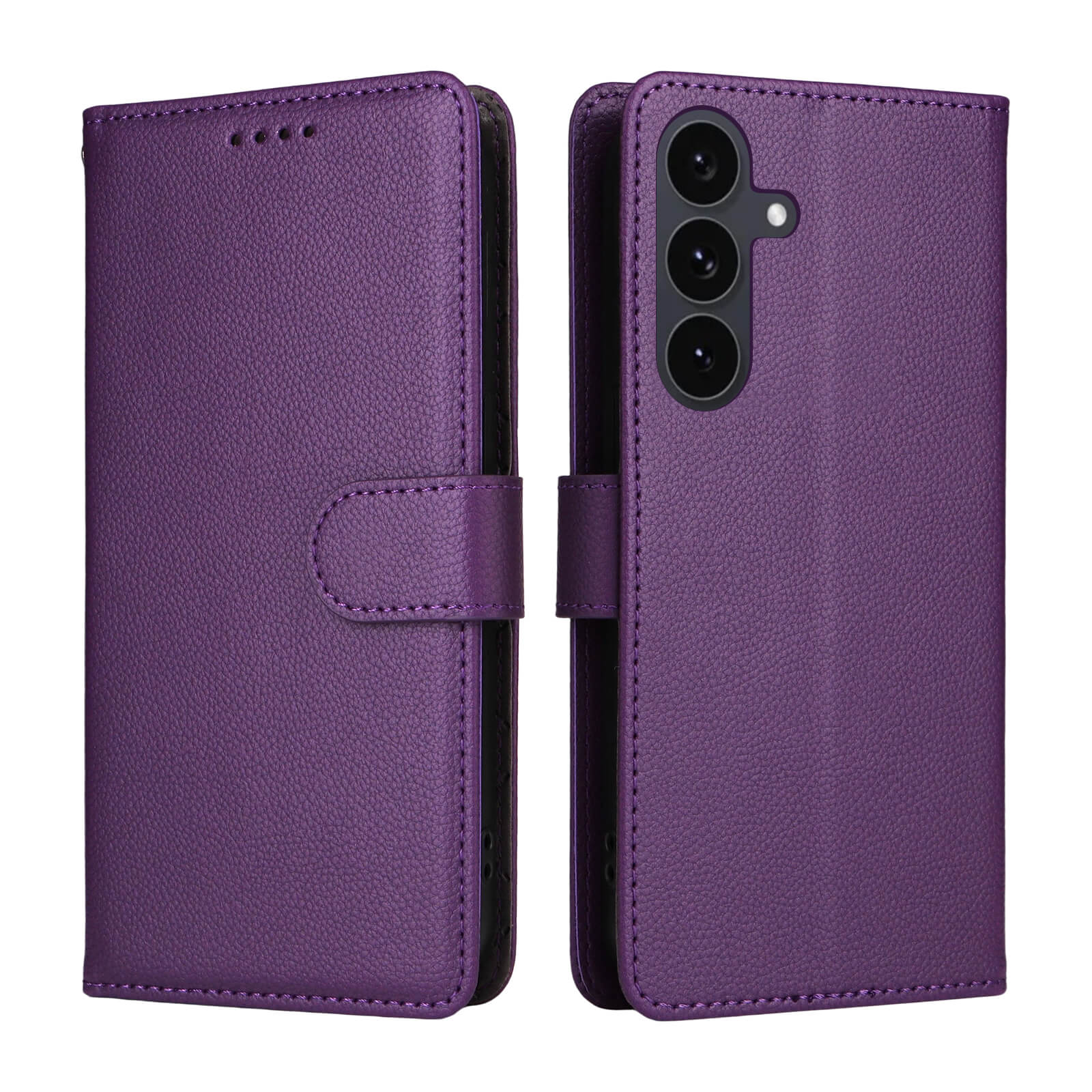 Galaxy S25 FE - Lederoptik-HĂŒlle mit strukturierter OberflĂ€che - Image 20