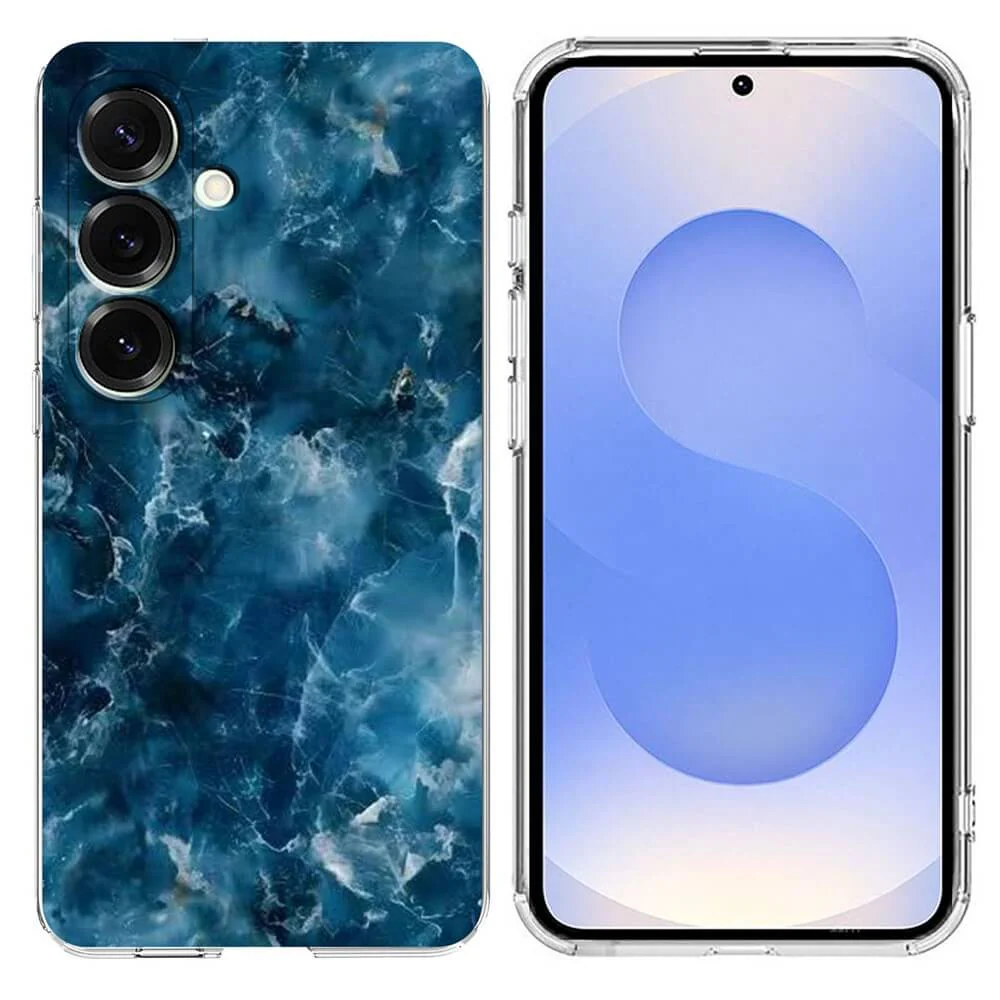 Galaxy S25 FE - Silikon HĂŒlle mit Marble Motiv - Image 13