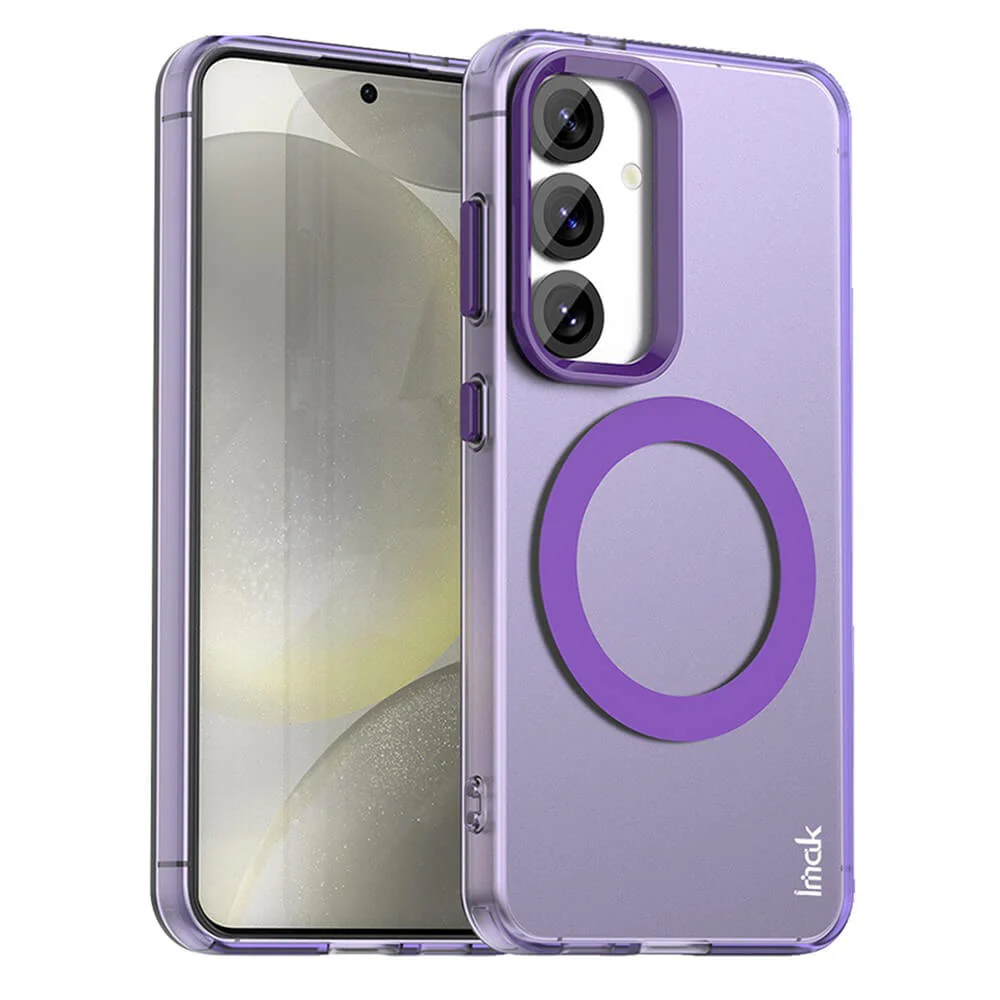 Galaxy S25 - IMAK Schützende Acryl-Handyhülle mit Magnet
