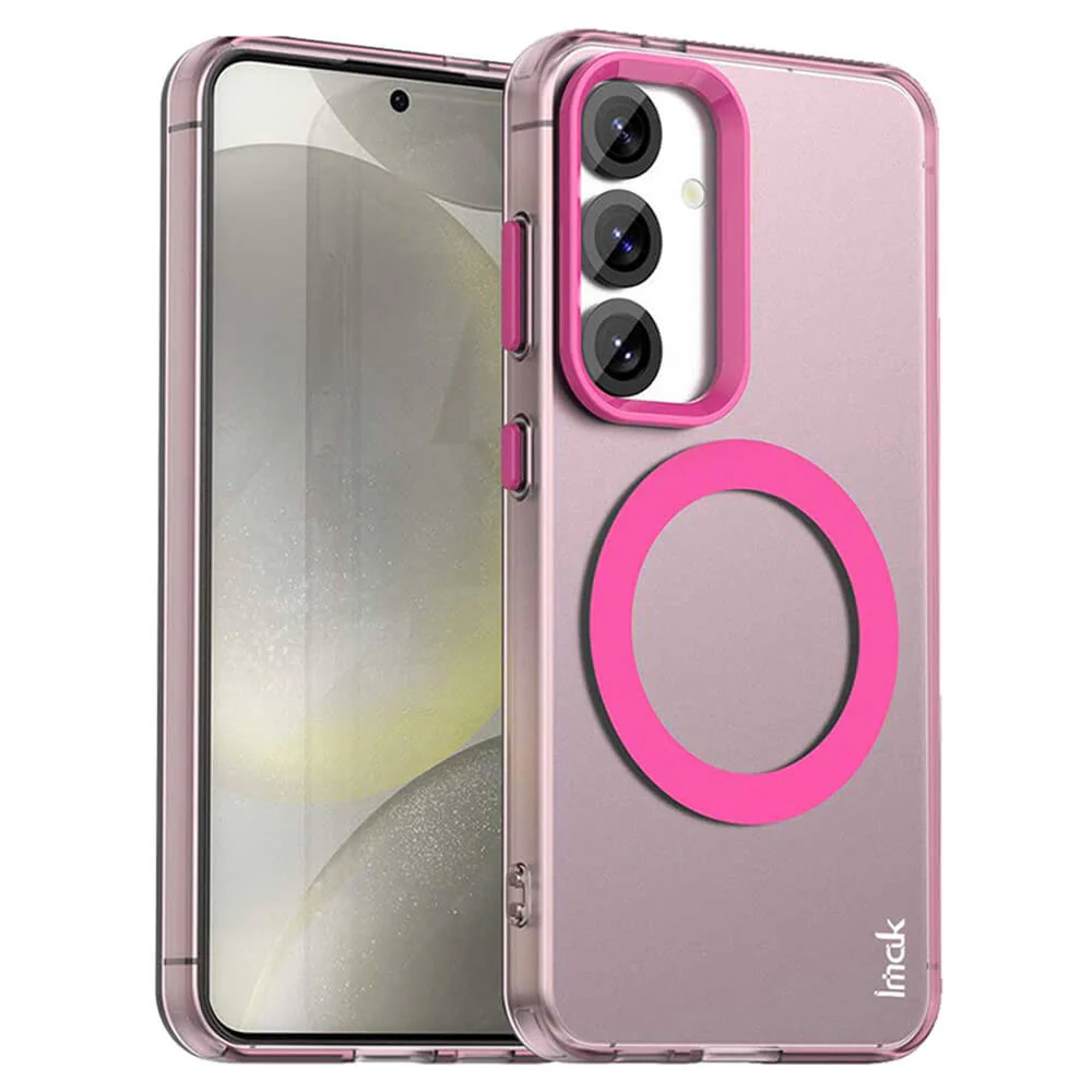 Galaxy S25 - IMAK Schützende Acryl-Handyhülle mit Magnet - Image 3