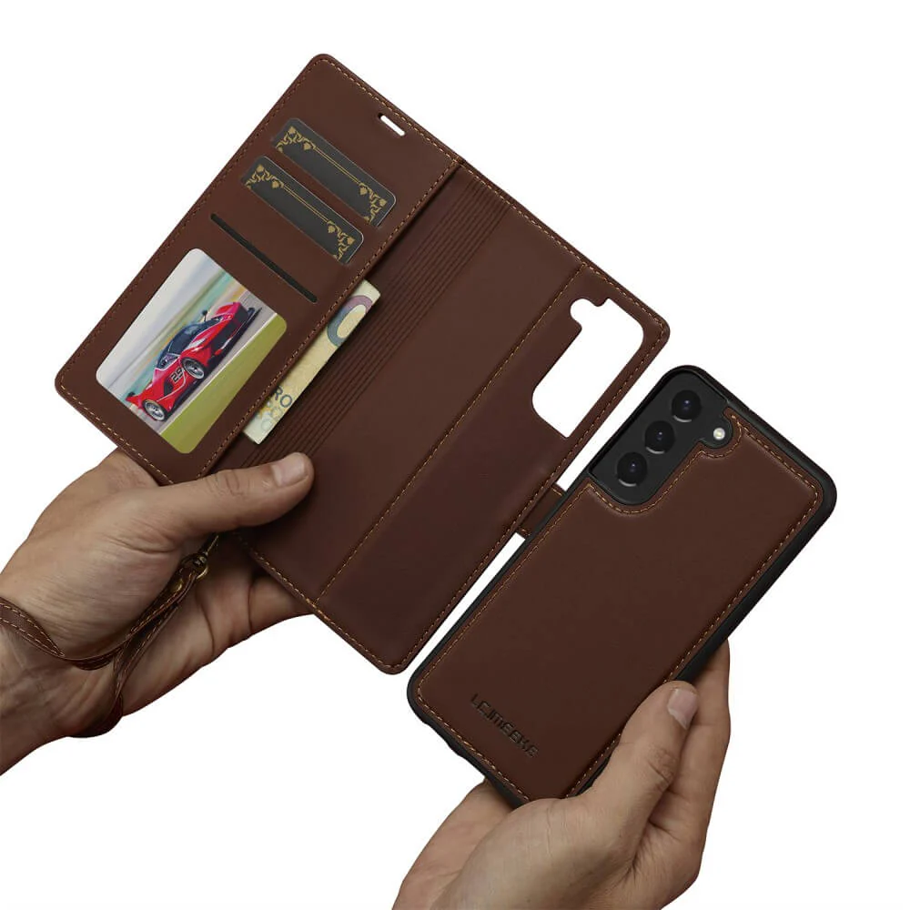 Galaxy S25 - LC.IMEEKE L2 Serie Brieftasche und Hülle - Image 14