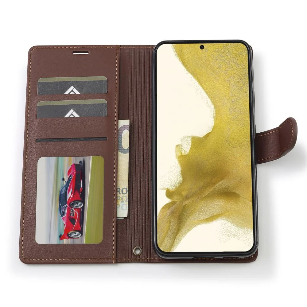 Galaxy S25 - LC.IMEEKE L2 Serie Brieftasche und Hülle - Image 15