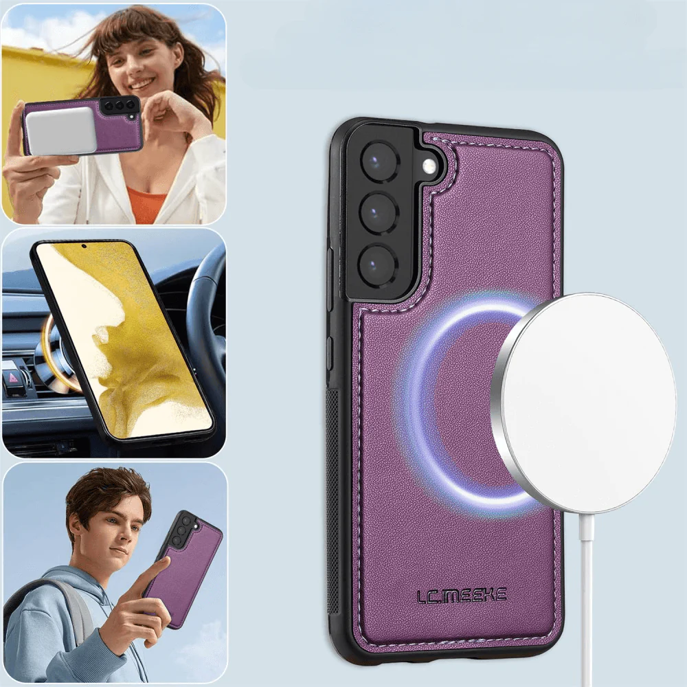 Galaxy S25 - LC.IMEEKE L2 Serie Brieftasche und Hülle - Image 30