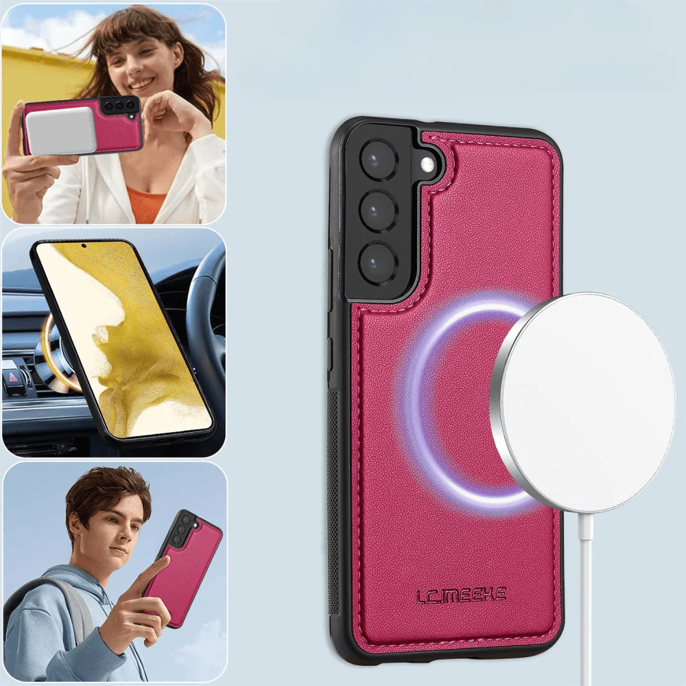 Galaxy S25 - LC.IMEEKE L2 Serie Brieftasche und Hülle - Image 40