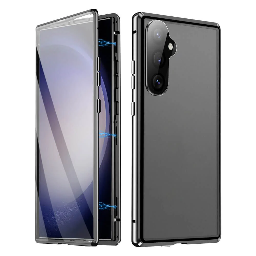 Galaxy S25+ Plus - Magnetische 360° Premium Schutzhülle mit Panzerglas - Image 6