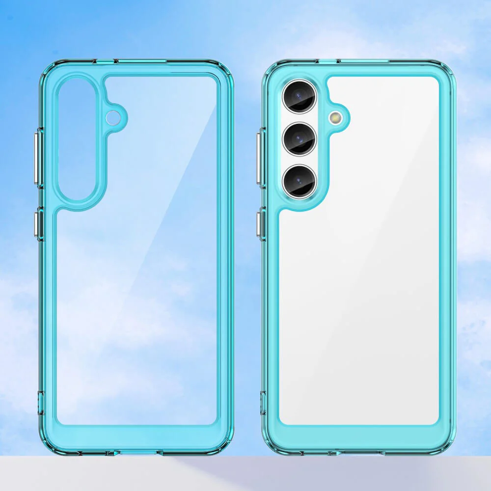 Galaxy S25+ Plus - Schützende Acryl-Handyhülle mit erhöhtem Rand - Image 17