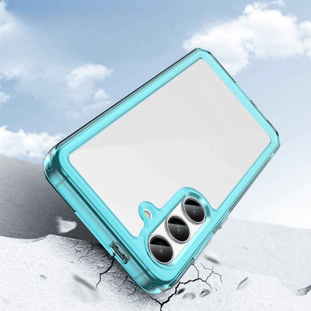 Galaxy S25+ Plus - Schützende Acryl-Handyhülle mit erhöhtem Rand - Image 18