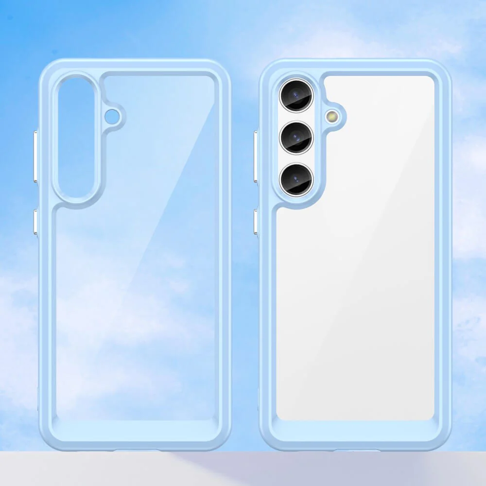 Galaxy S25+ Plus - Schützende Acryl-Handyhülle mit erhöhtem Rand - Image 7