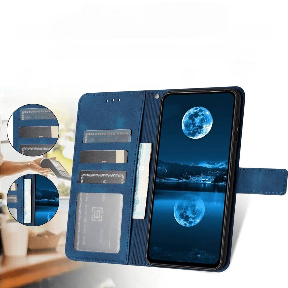 Galaxy S25+ / S24+ Plus – Wildleder Look Etui im Vintage Design - Image 10