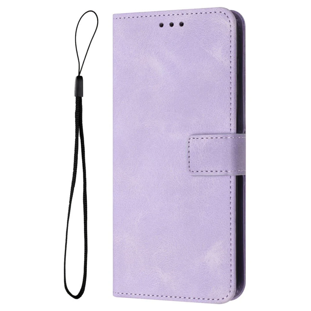 Galaxy S25+ / S24+ Plus – Wildleder Look Etui im Vintage Design - Image 6